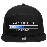 Future Architect Funny Architecture University Graduation 7 Panel Mesh Trucker Snapback Hat