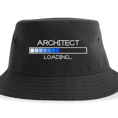 Future Architect Funny Architecture University Graduation Sustainable Bucket Hat