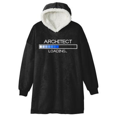 Future Architect Funny Architecture University Graduation Hooded Wearable Blanket