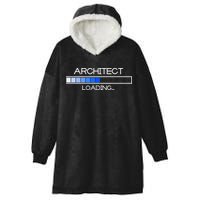 Future Architect Funny Architecture University Graduation Hooded Wearable Blanket