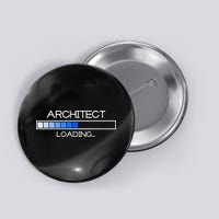 Future Architect Funny Architecture University Graduation Button
