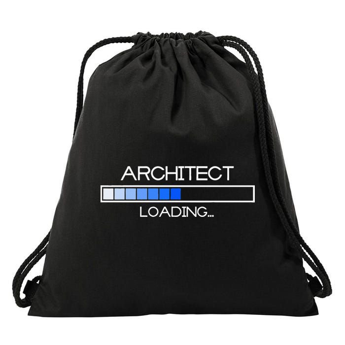 Future Architect Funny Architecture University Graduation Drawstring Bag