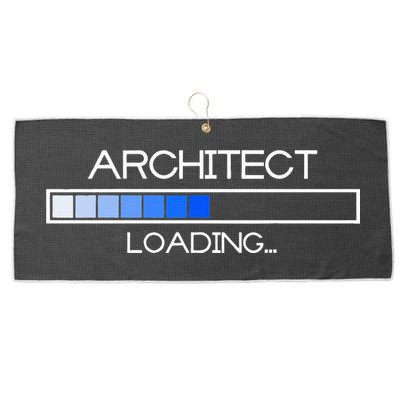 Future Architect Funny Architecture University Graduation Large Microfiber Waffle Golf Towel