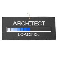 Future Architect Funny Architecture University Graduation Large Microfiber Waffle Golf Towel