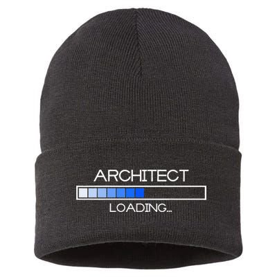 Future Architect Funny Architecture University Graduation Sustainable Knit Beanie