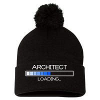Future Architect Funny Architecture University Graduation Pom Pom 12in Knit Beanie