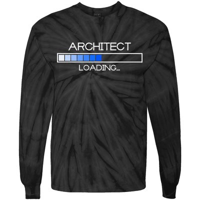 Future Architect Funny Architecture University Graduation Tie-Dye Long Sleeve Shirt