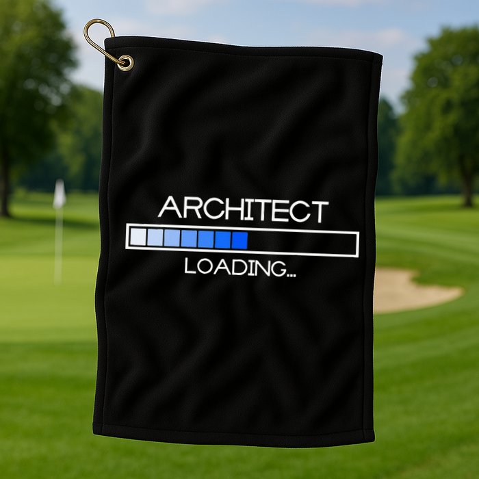 Future Architect Funny Architecture University Graduation Golf Towel