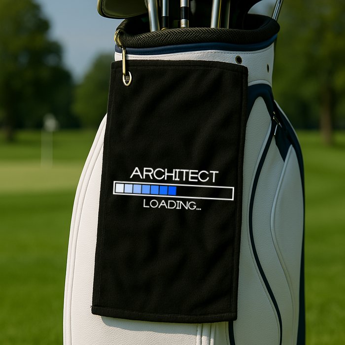 Future Architect Funny Architecture University Graduation Golf Towel