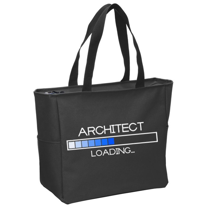 Future Architect Funny Architecture University Graduation Zip Tote Bag