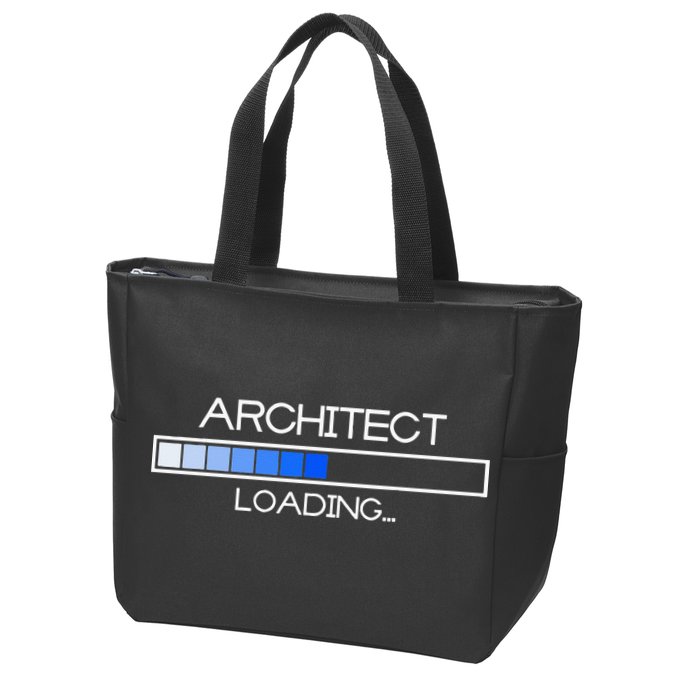 Future Architect Funny Architecture University Graduation Zip Tote Bag
