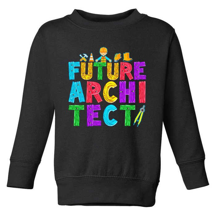 Future Architect Toddler Sweatshirt