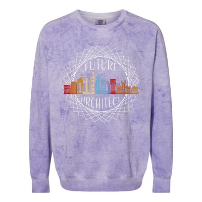 Future Architect Colorblast Crewneck Sweatshirt