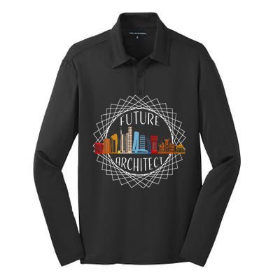 Future Architect Silk Touch Performance Long Sleeve Polo