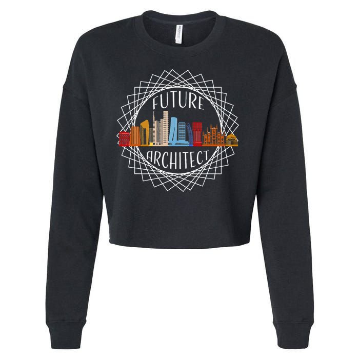Future Architect Cropped Pullover Crew