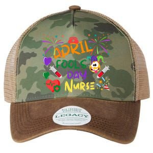 Funny April Fool's Day for Nurse Legacy Tie Dye Trucker Hat