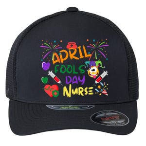 Funny April Fool's Day for Nurse Flexfit Unipanel Trucker Cap