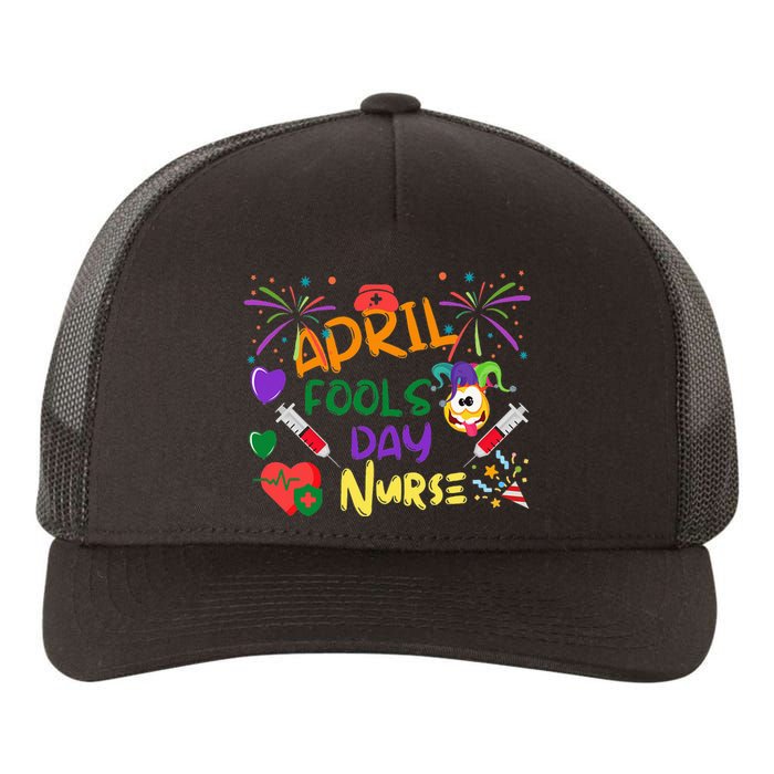 Funny April Fool's Day for Nurse Yupoong Adult 5-Panel Trucker Hat