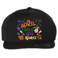 Funny April Fool's Day for Nurse Wool Snapback Cap