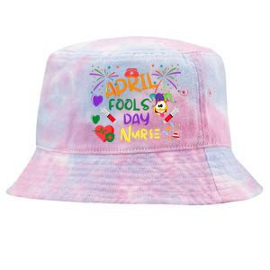 Funny April Fool's Day for Nurse Tie-Dyed Bucket Hat