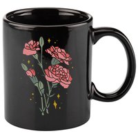 Flower Art 11oz C Handle Ceramic Mug