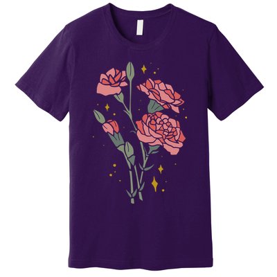 Flower Art Premium T-Shirt