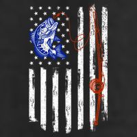Fishing American Flag 4th Of July Usa Patriotic Fish Lover Gift Hat