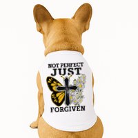 Forgiven and Funny Christian  for Jesus Lovers Doggie Tank