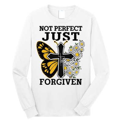 Forgiven and Funny Christian  for Jesus Lovers Long Sleeve Shirt