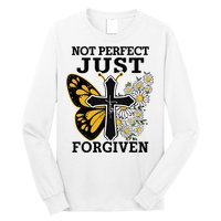 Forgiven and Funny Christian  for Jesus Lovers Long Sleeve Shirt