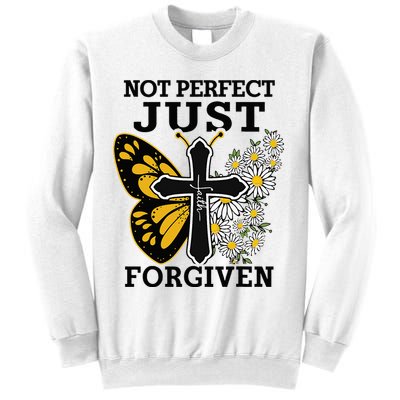 Forgiven and Funny Christian  for Jesus Lovers Sweatshirt