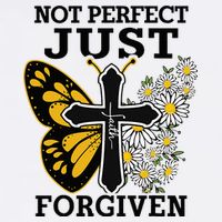 Forgiven and Funny Christian  for Jesus Lovers Button