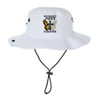Forgiven and Funny Christian  for Jesus Lovers Bucket Hat