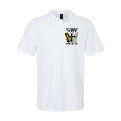 Forgiven and Funny Christian  for Jesus Lovers Polo