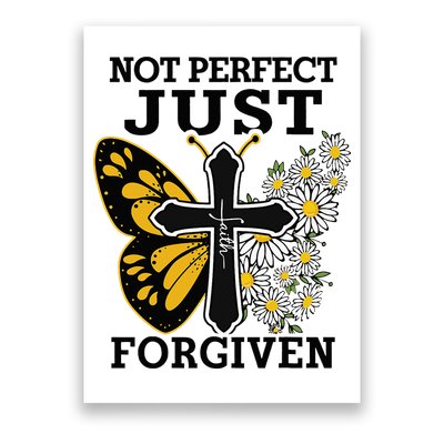 Forgiven and Funny Christian  for Jesus Lovers Poster