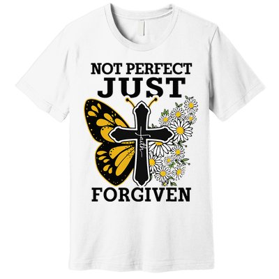 Forgiven and Funny Christian  for Jesus Lovers Premium T-Shirt