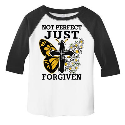 Forgiven and Funny Christian  for Jesus Lovers Toddler Fine Jersey T-Shirt