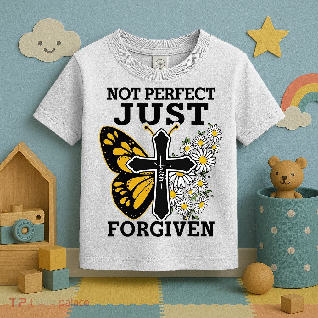 Forgiven and Funny Christian  for Jesus Lovers Toddler T-Shirt