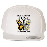 Forgiven and Funny Christian  for Jesus Lovers Wool Snapback Cap