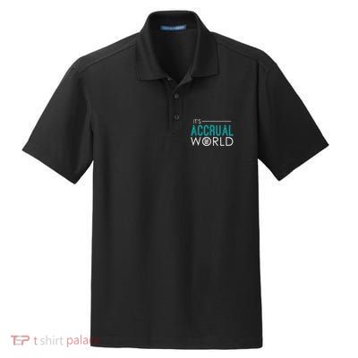 Funny Accounting Dry Zone Grid Polo