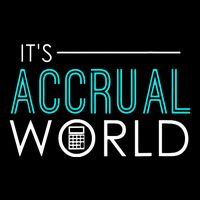 Funny Accounting Cropped Pullover Crew