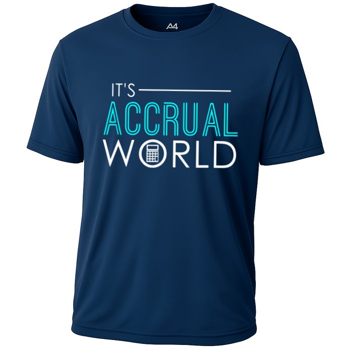 Funny Accounting Cooling Performance Crew T-Shirt