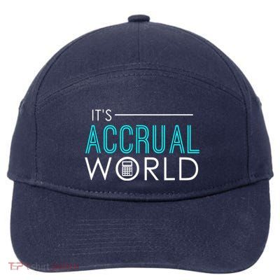 Funny Accounting 7-Panel Snapback Hat