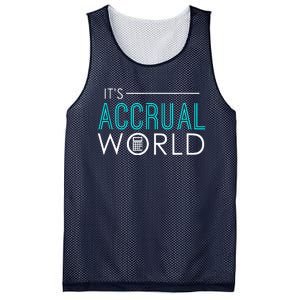 Funny Accounting Mesh Reversible Basketball Jersey Tank