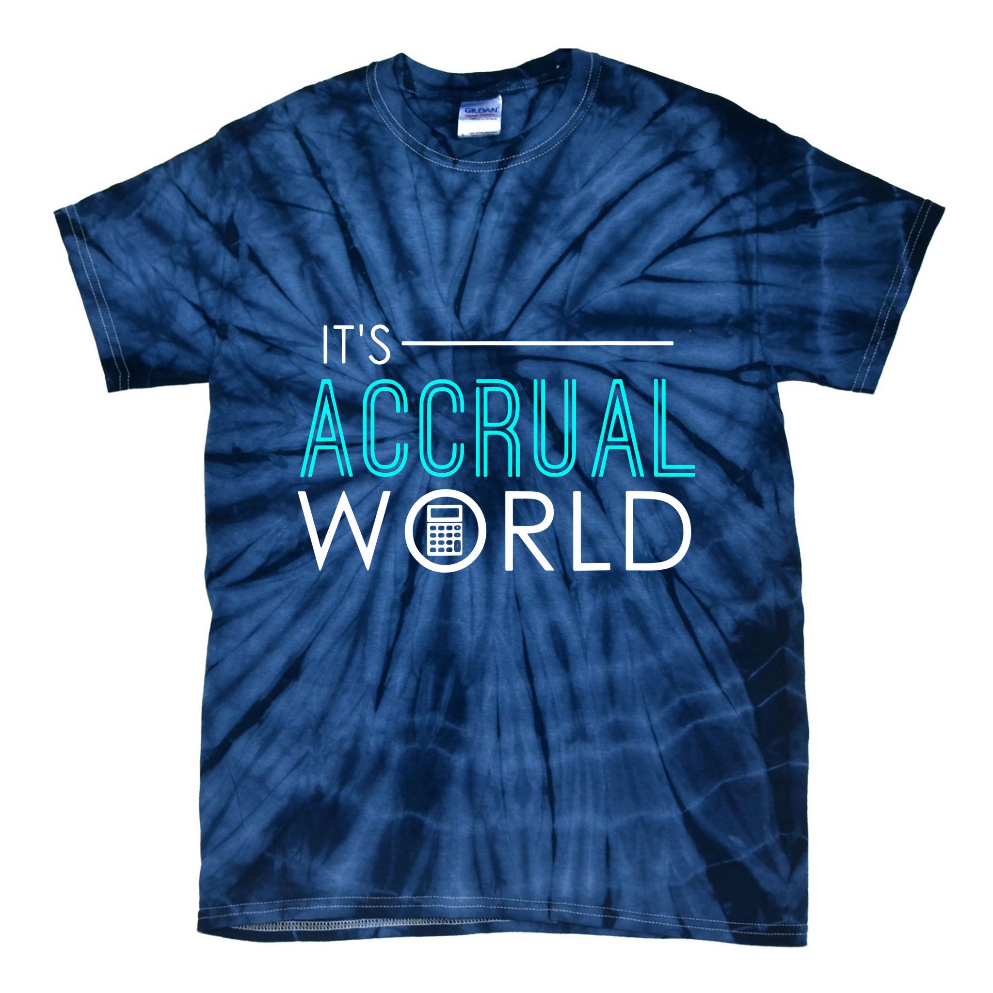 Funny Accounting Tie-Dye T-Shirt