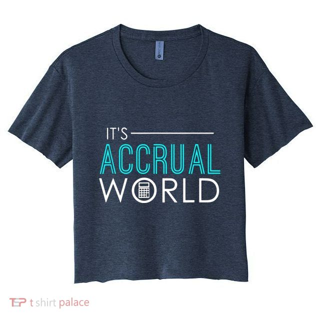 Funny Accounting Crop Top