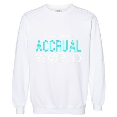 Funny Accounting Garment-Dyed Sweatshirt