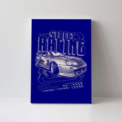 Fast And Furious Vintage Street Racing Poster Meaningful Gift Canvas