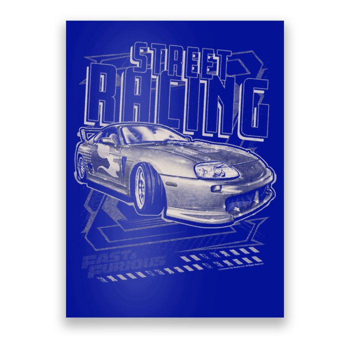 Fast And Furious Vintage Street Racing Poster Meaningful Gift Poster