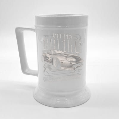 Fast And Furious Vintage Street Racing Poster Meaningful Gift Beer Stein